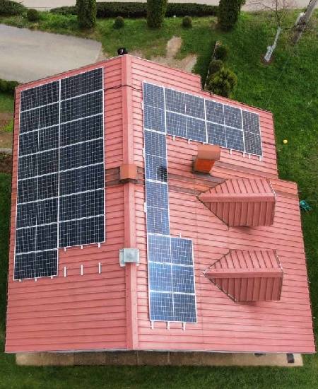 Sisak 5kW solarna elektrana - PureEnergy solarni paneli i javna rasvjeta